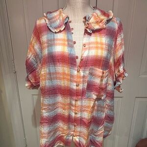 Pilcro size 1X. Button down top. NWOT.